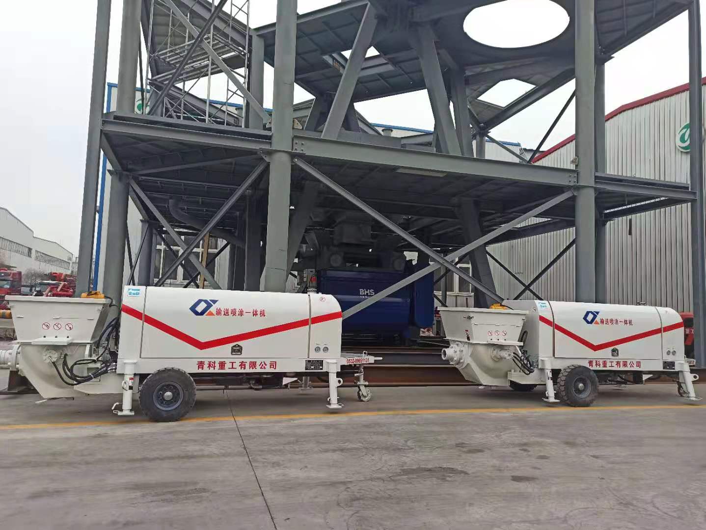 混凝土泵 湿喷台车 混凝土泵