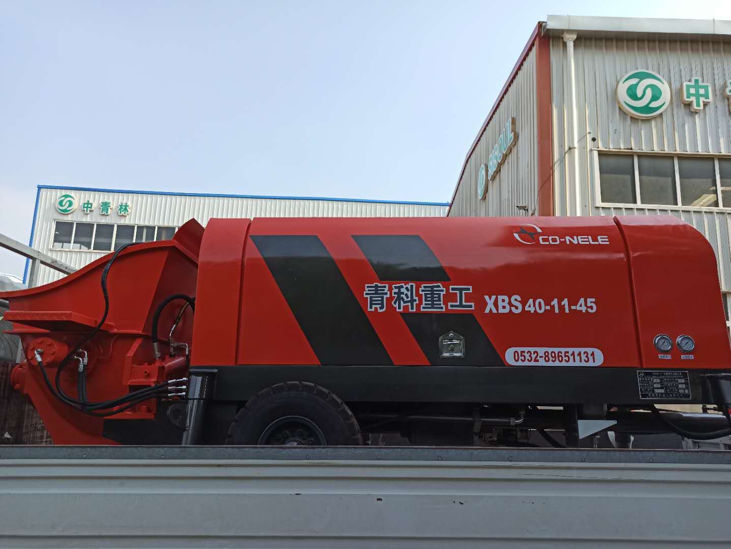 混凝土泵 青科重工 混凝土泵