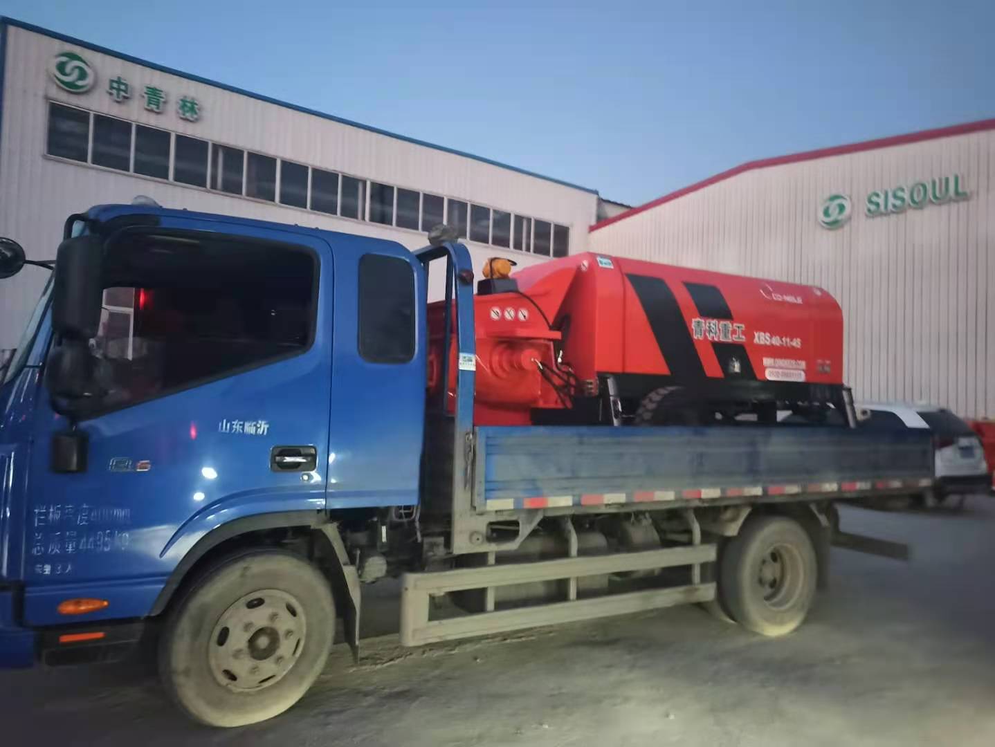 混凝土泵 青科重工 细石泵