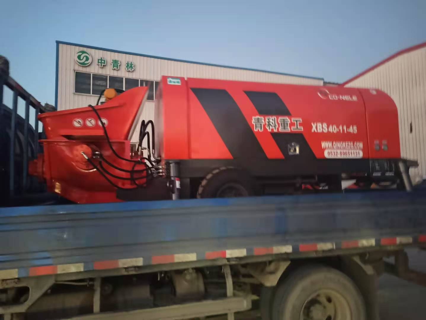 混凝土泵 青科重工 细石泵