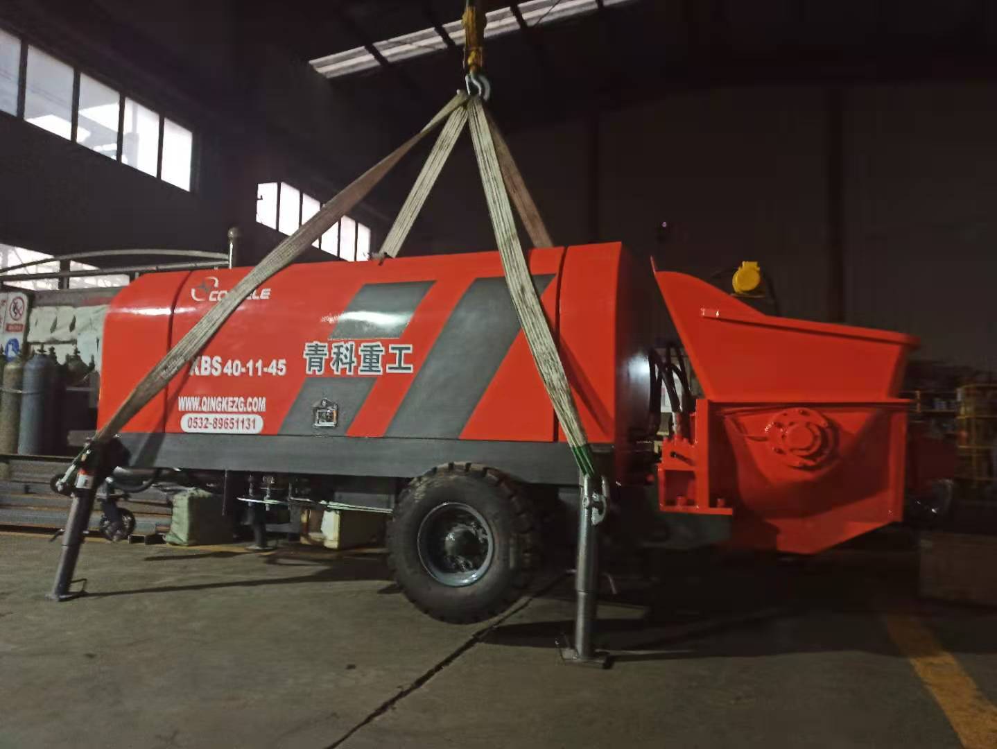 混凝土泵 青科重工 细石泵