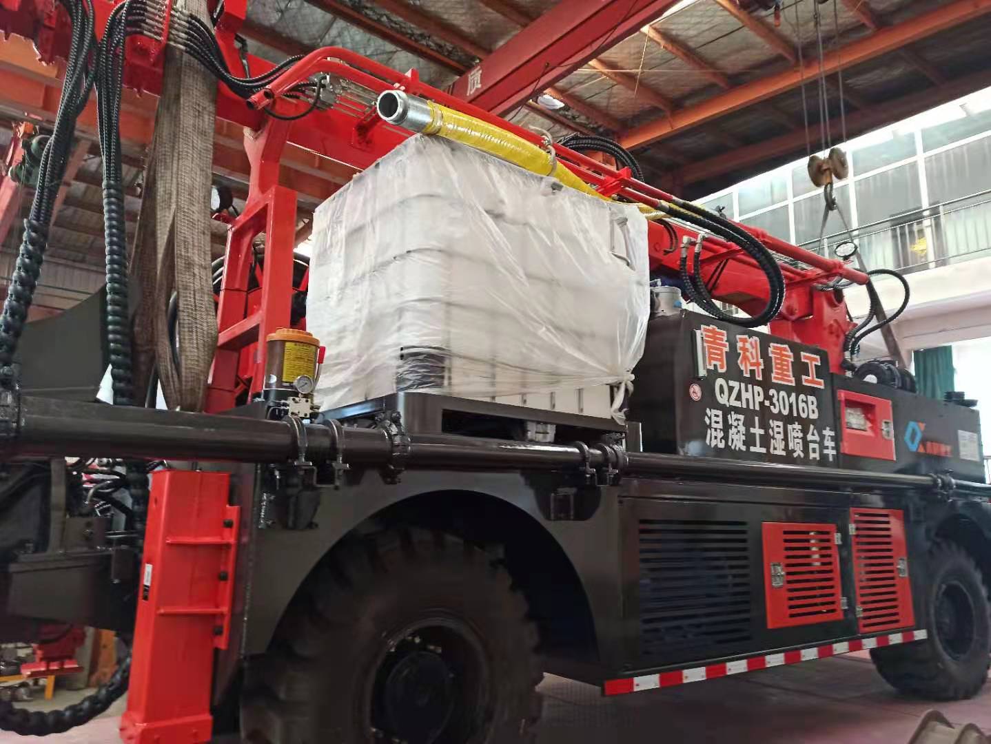 混凝土泵 青科重工 湿喷台车