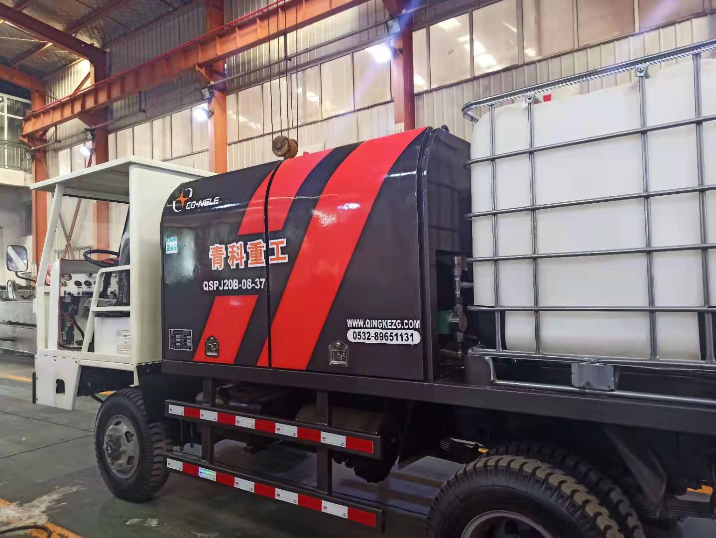 混凝土泵 青科重工 湿喷台车