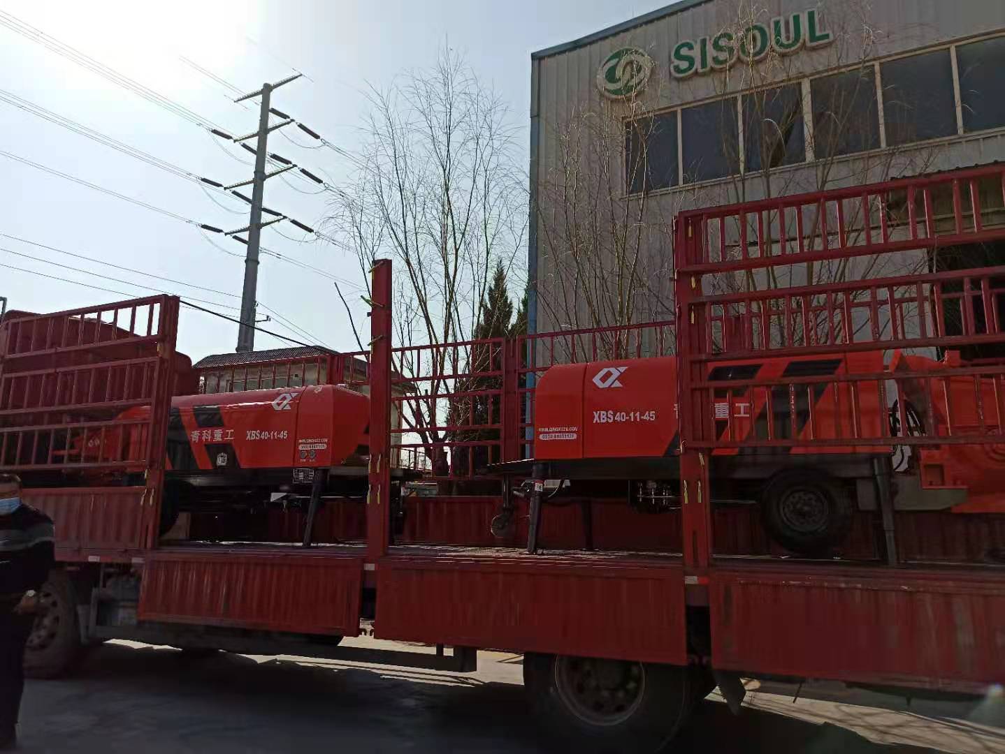 混凝土泵 青科重工 细石泵