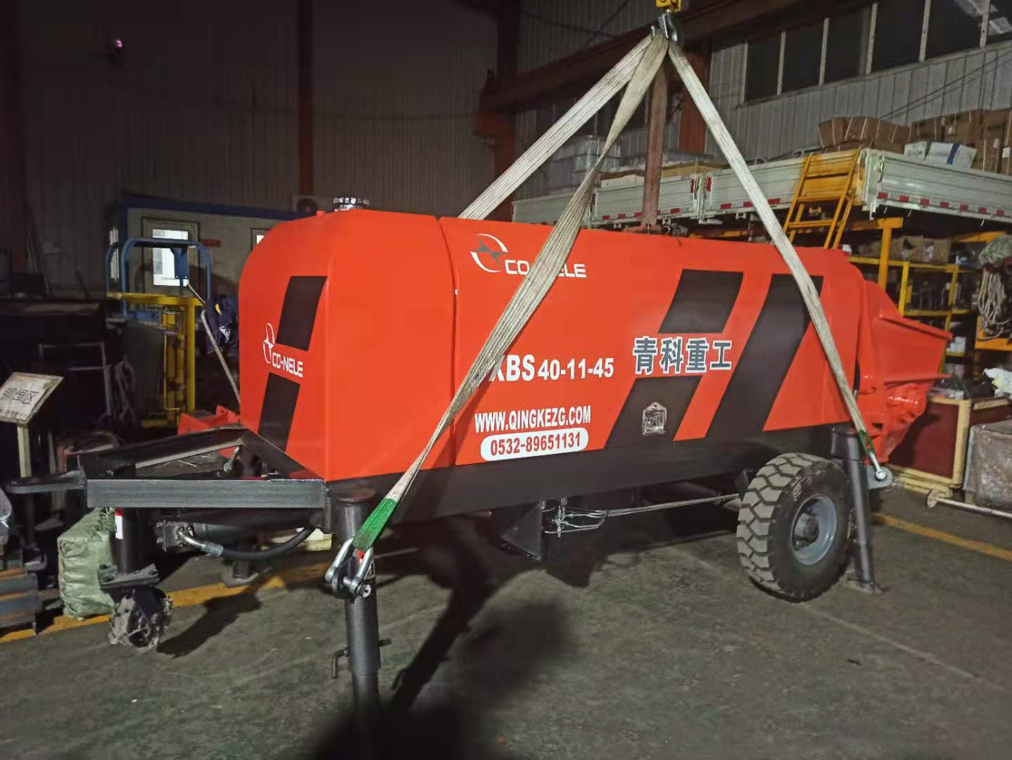 混凝土泵 青科重工 混凝土泵