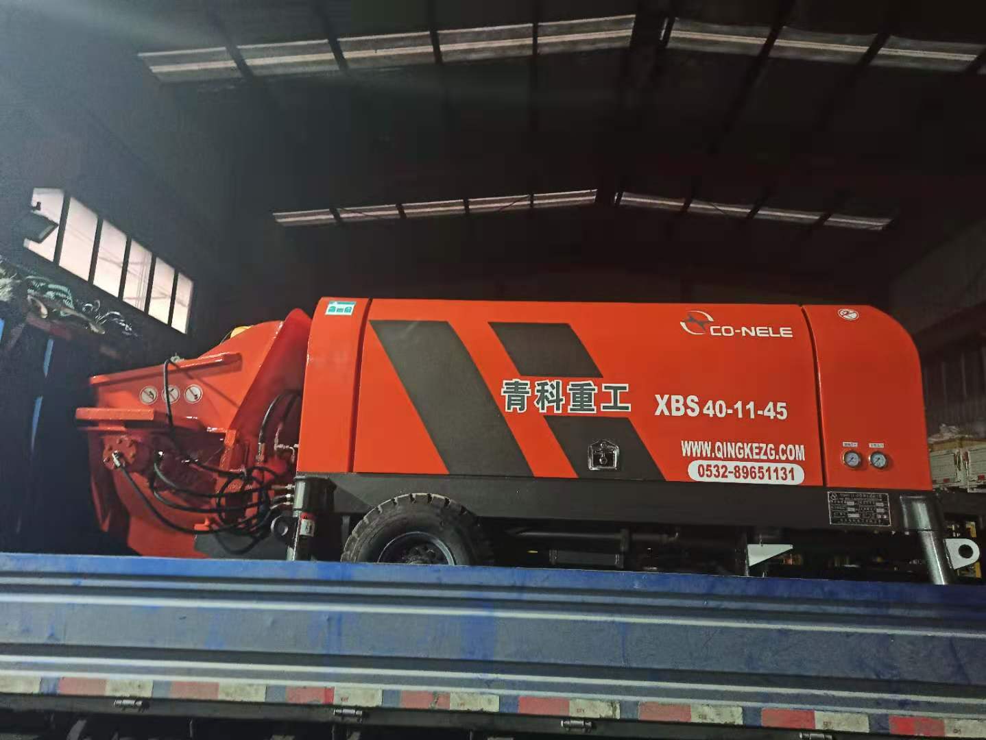 混凝土泵 青科重工 混凝土泵