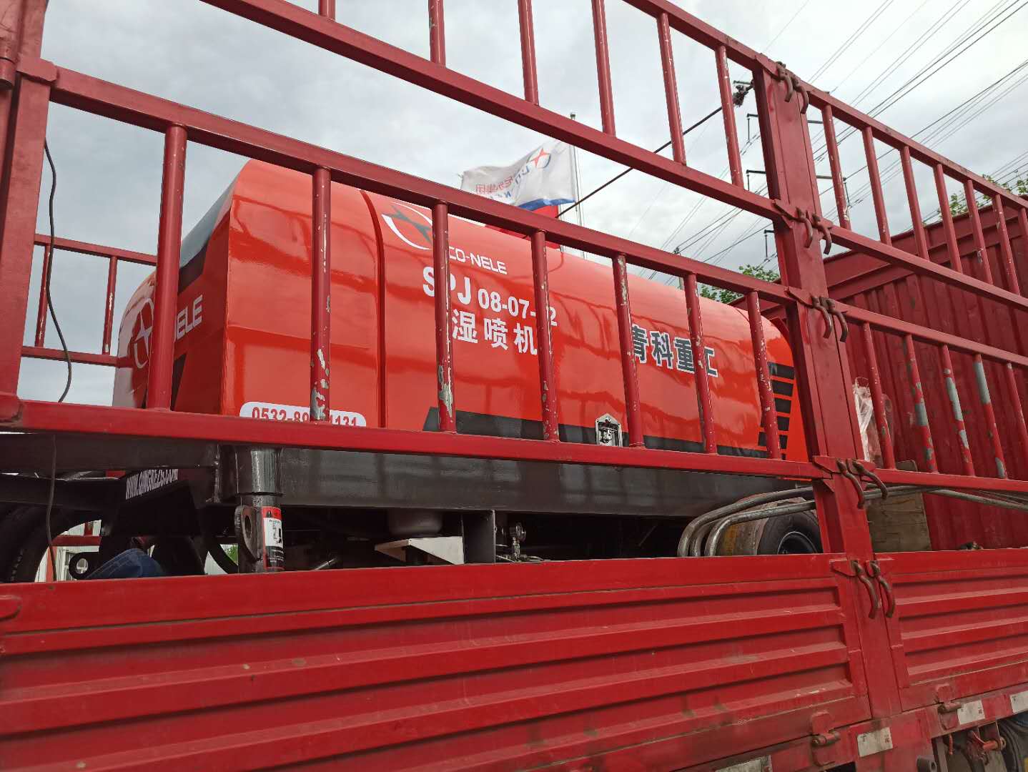 混凝土泵 青科重工 湿喷机