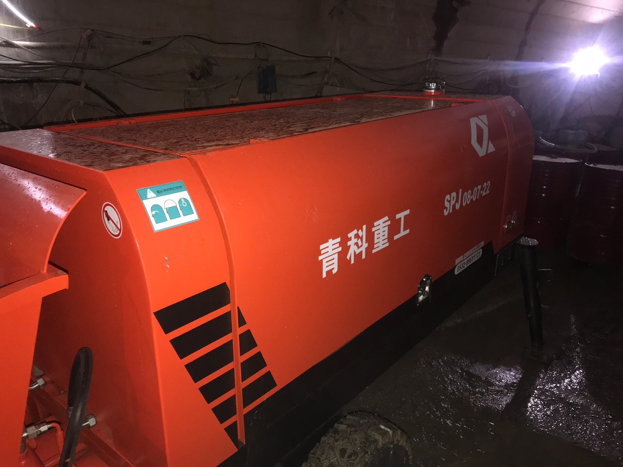 混凝土泵 青科重工 湿喷机