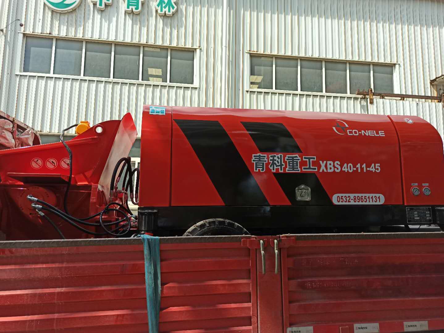 混凝土泵 青科重工 细石泵