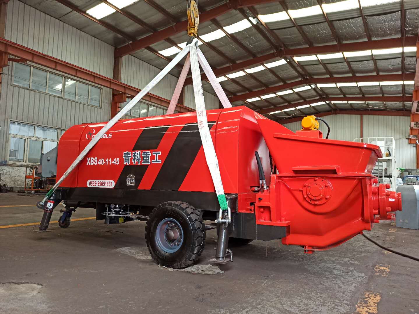 混凝土泵 青科重工 细石泵