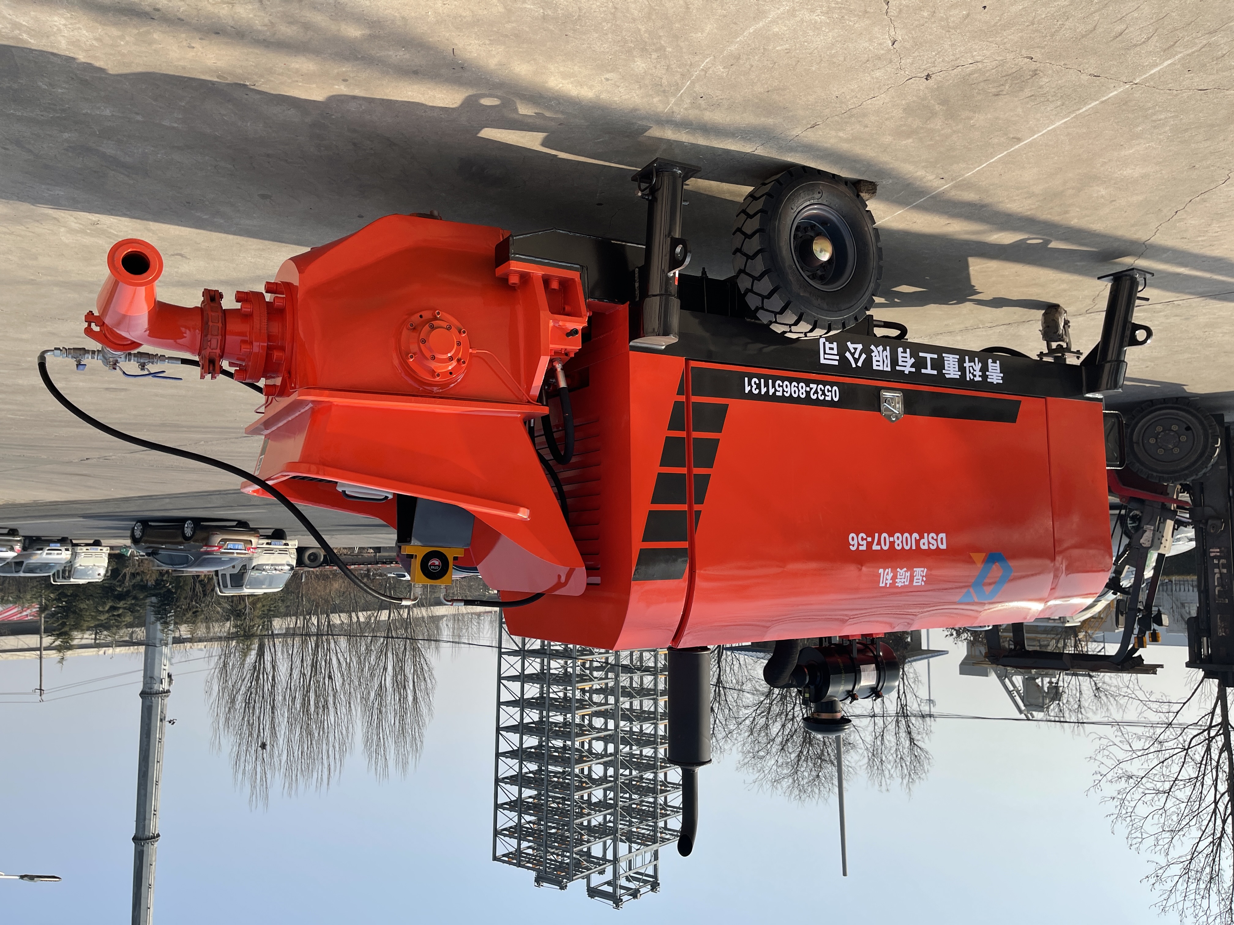 混凝土泵 青科重工 湿喷机