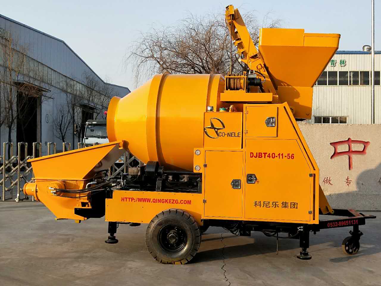 混凝土泵 青科重工 搅拌拖泵 混凝土泵 青科重工 搅拌拖泵
