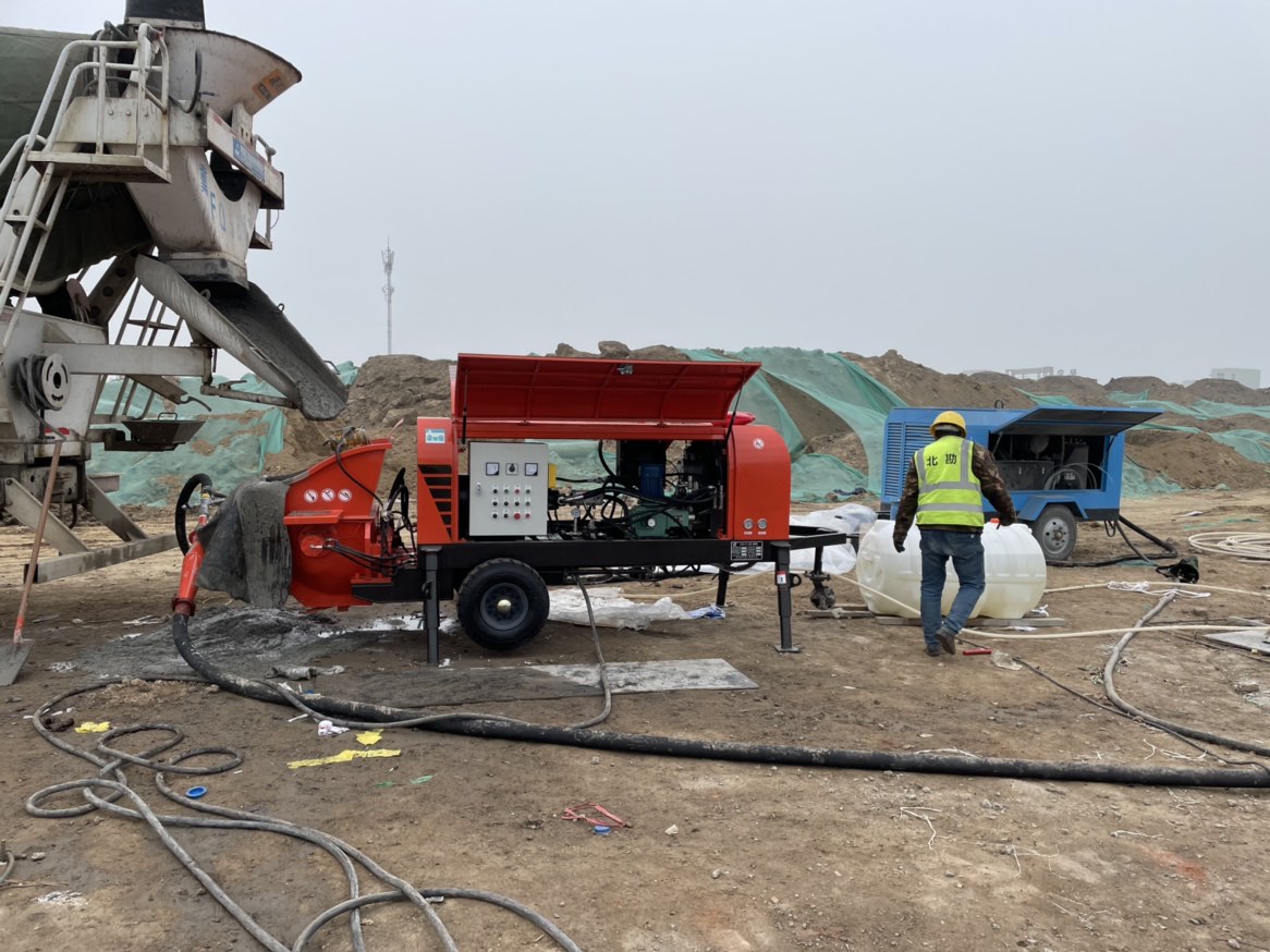 混凝土泵 青科重工 湿喷机