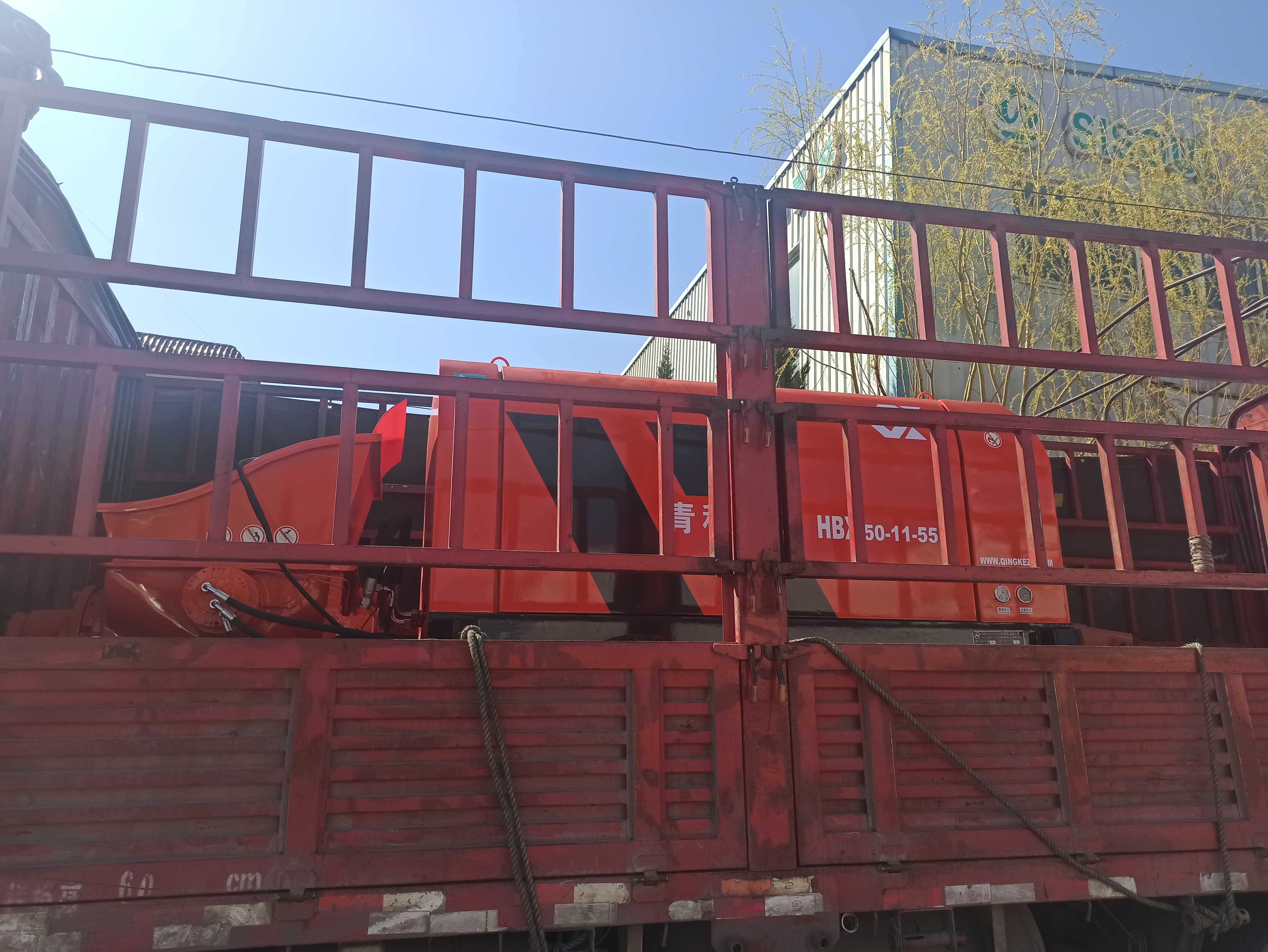 混凝土泵 青科重工 混凝土泵