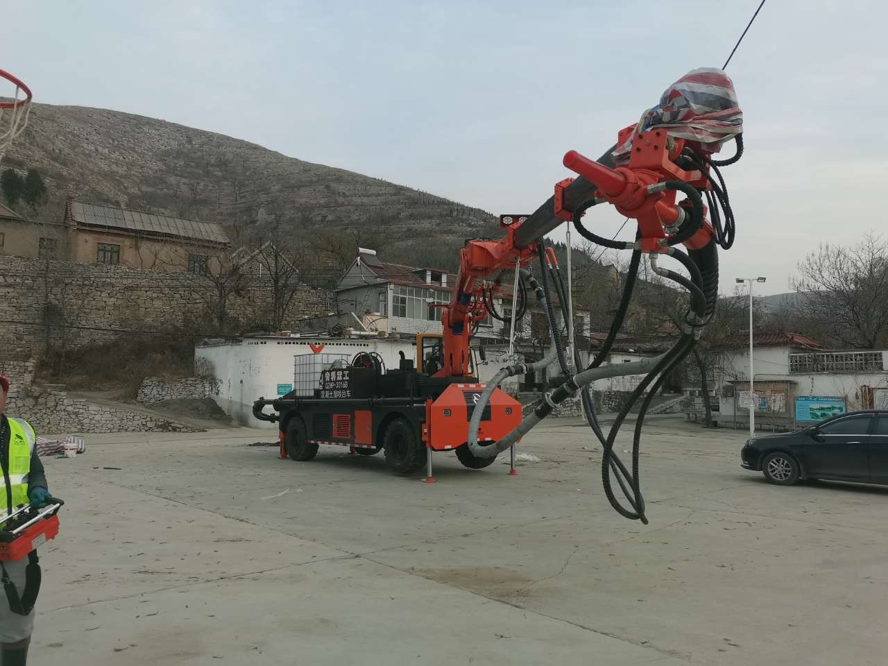 混凝土泵 青科重工 湿喷台车 混凝土泵 青科重工 湿喷台车