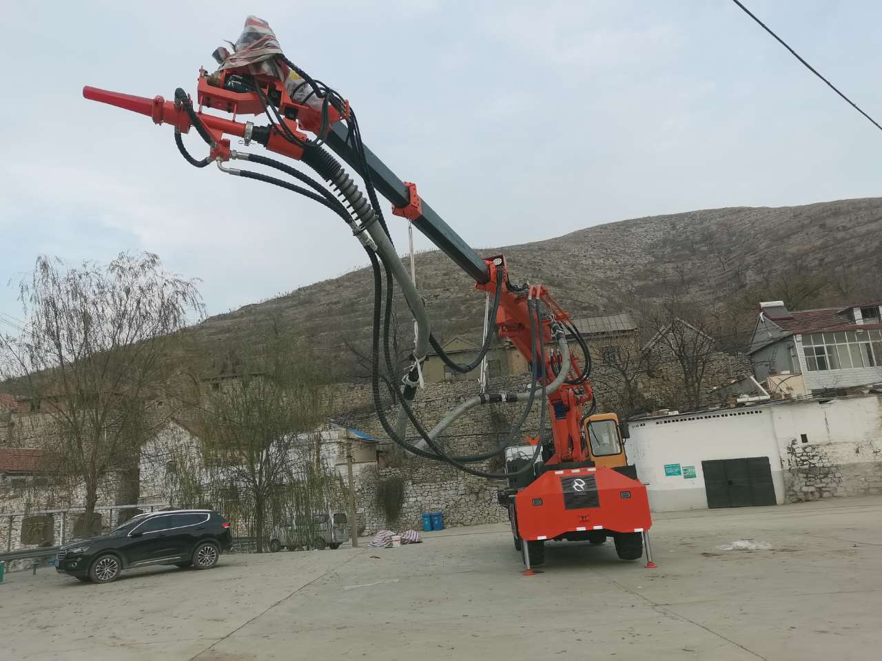 混凝土泵 青科重工 湿喷台车 混凝土泵 青科重工 湿喷台车