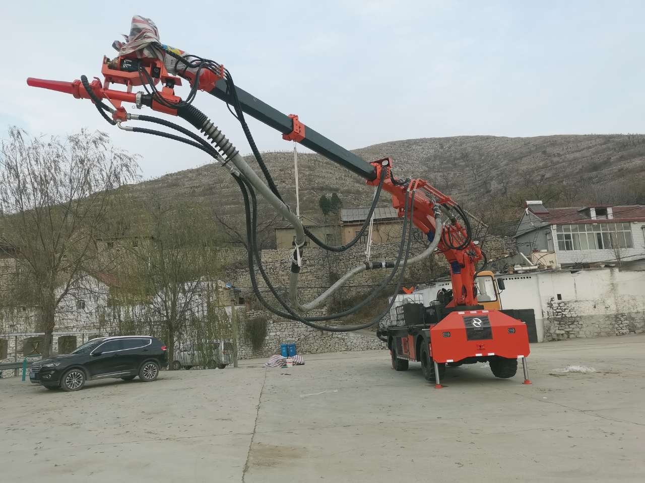 混凝土泵 青科重工 湿喷台车 混凝土泵 青科重工 湿喷台车