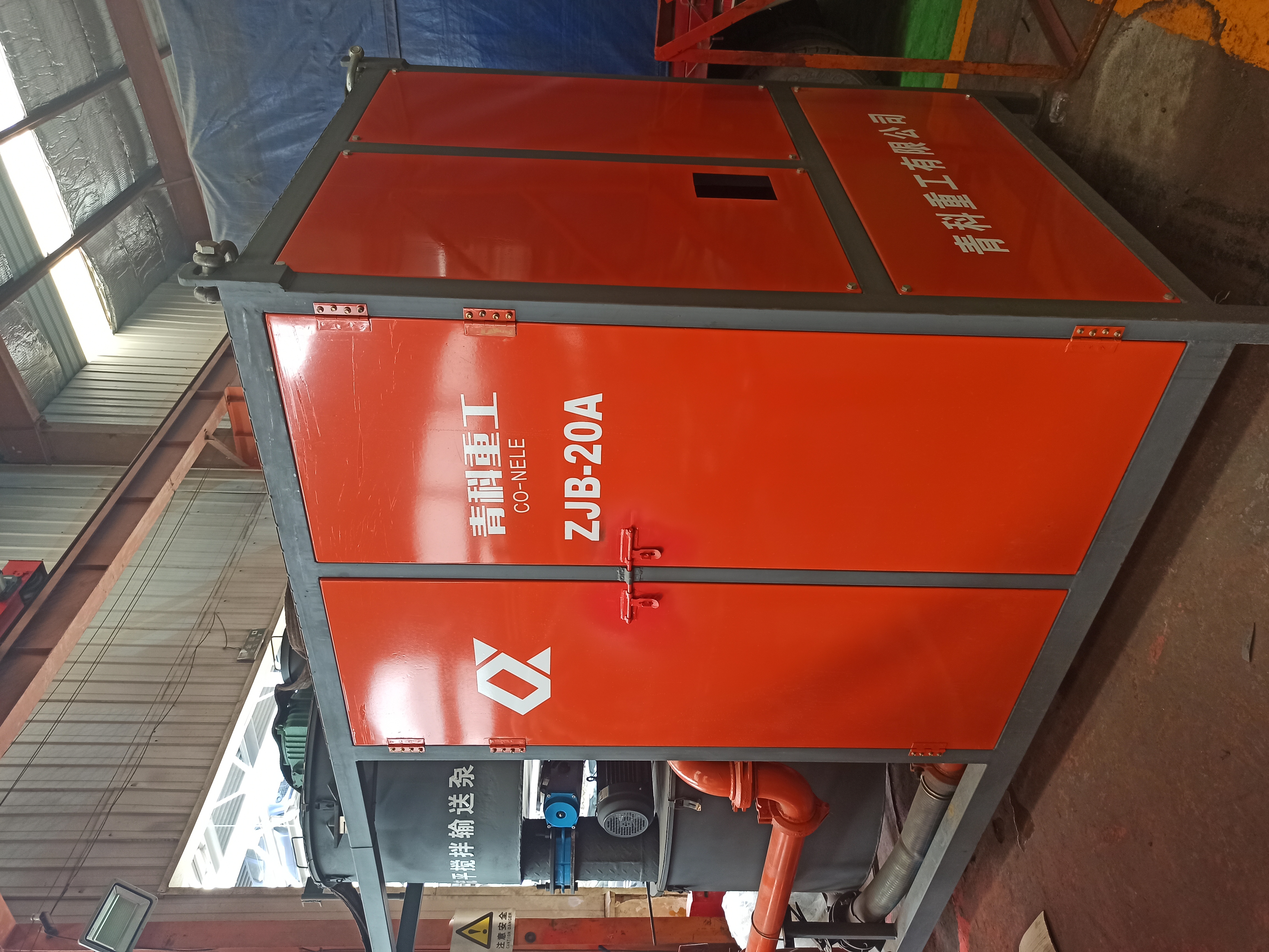 混凝土泵 青科重工 混凝土泵