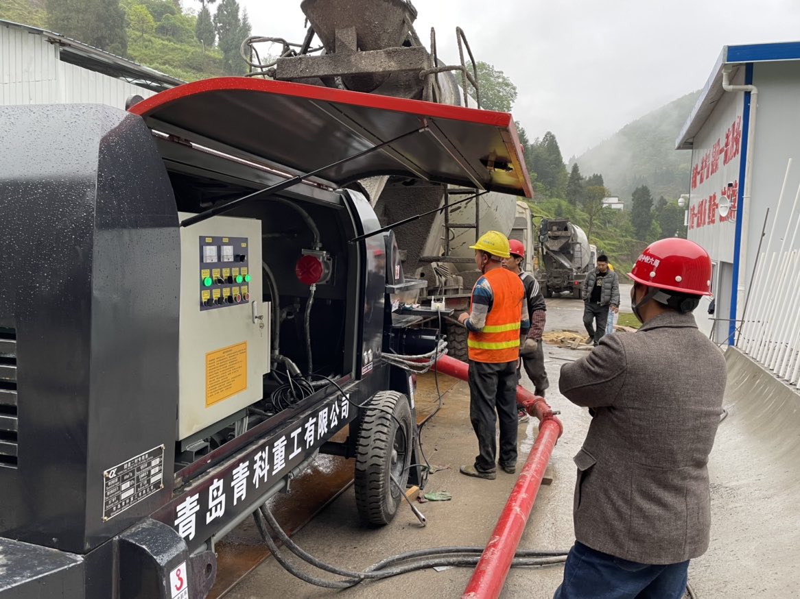 混凝土泵 青科重工 二衬泵