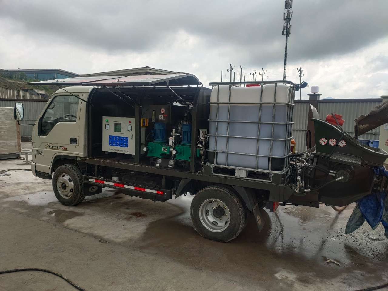 混凝土泵 青科重工 湿喷机