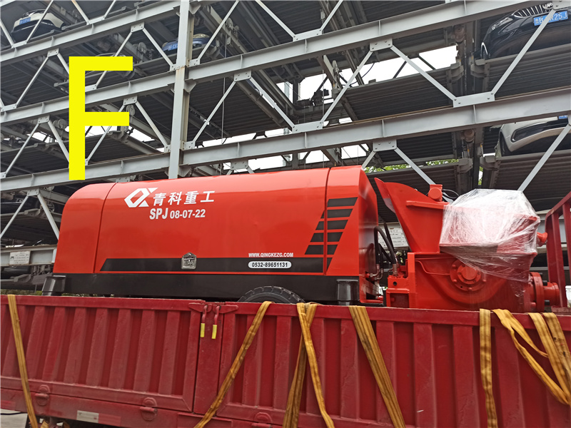 混凝土泵 青科重工 湿喷机