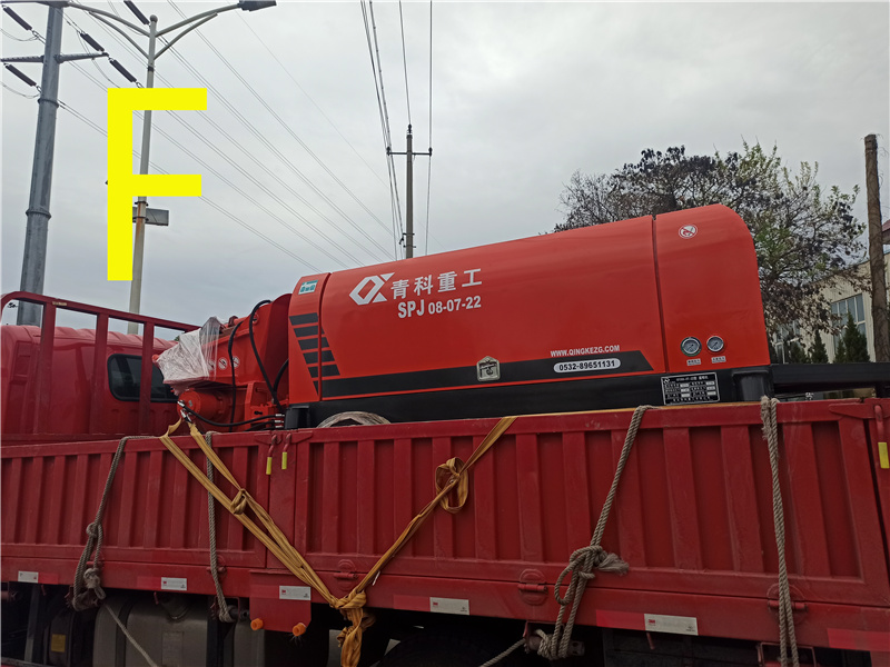 混凝土泵 青科重工 湿喷机