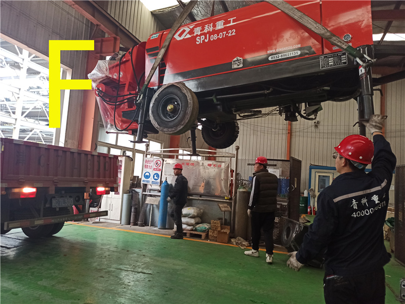 混凝土泵 青科重工 湿喷机