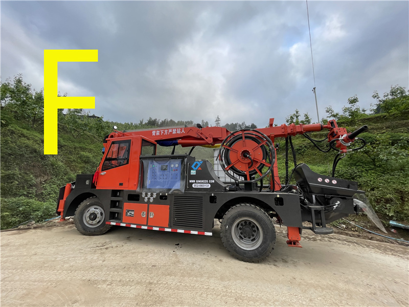 混凝土泵 青科重工 湿喷台车