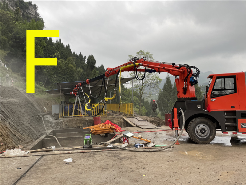 混凝土泵 青科重工 湿喷台车