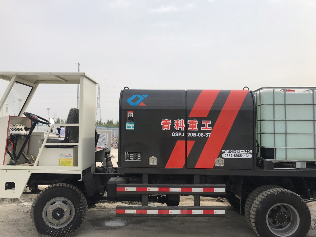 混凝土泵 青科重工 湿喷台车