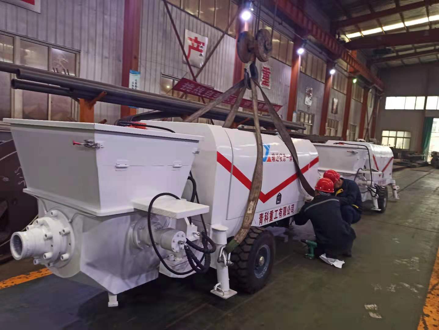 混凝土泵 青科重工 混凝土泵