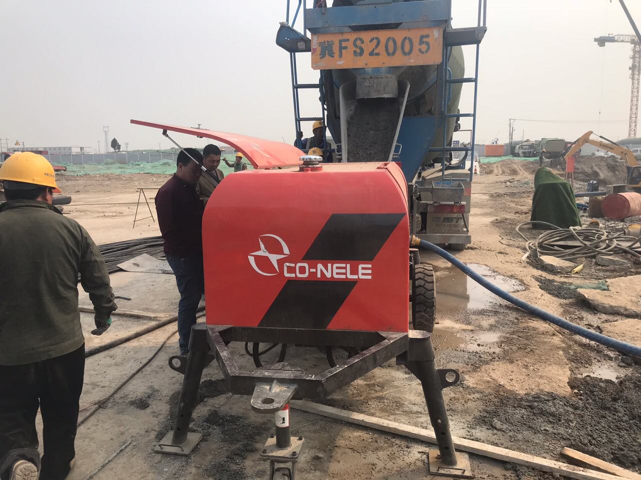 混凝土泵 青科重工 湿喷机