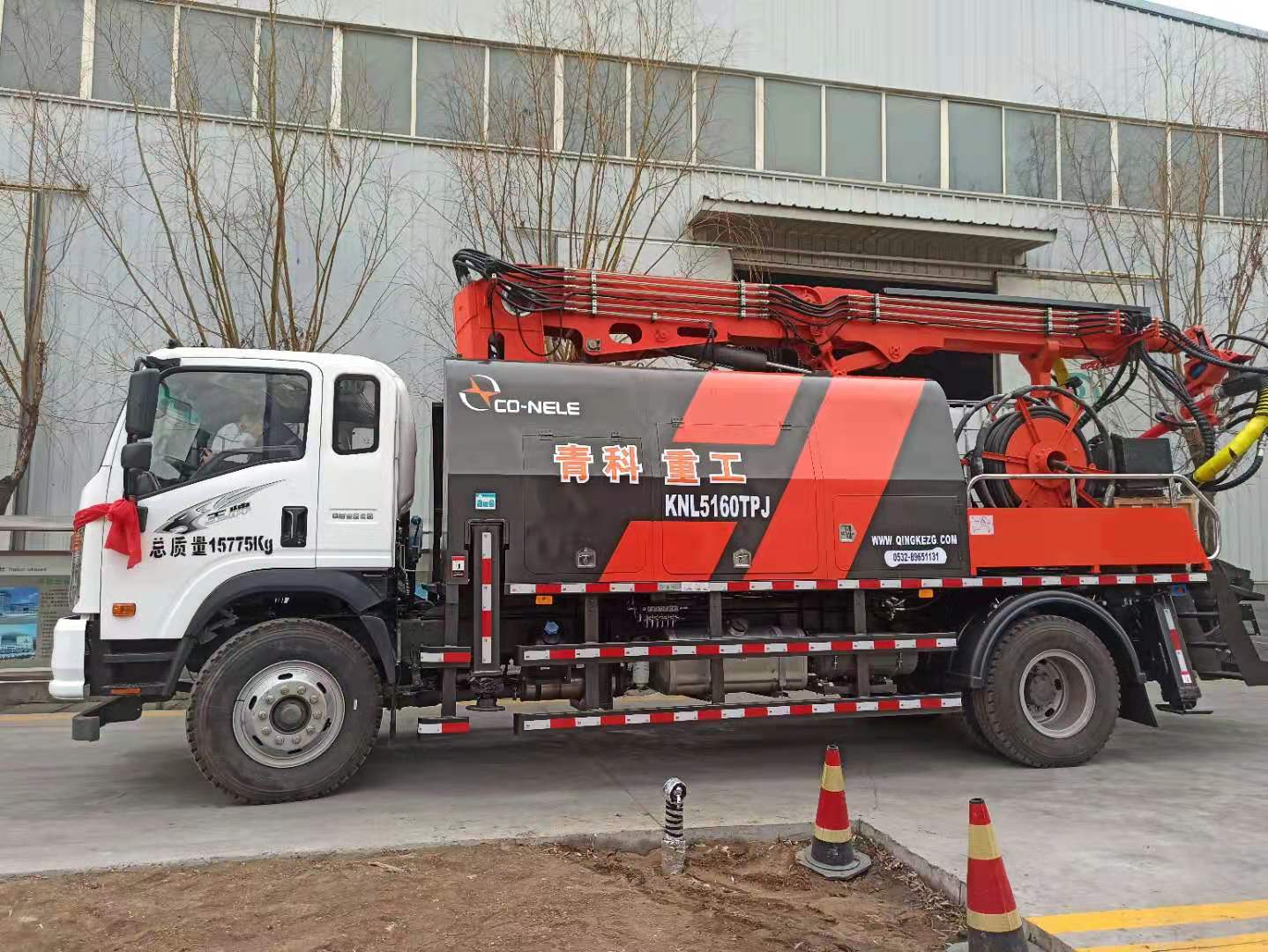 混凝土泵 青科重工 湿喷台车 混凝土泵 青科重工 湿喷台车