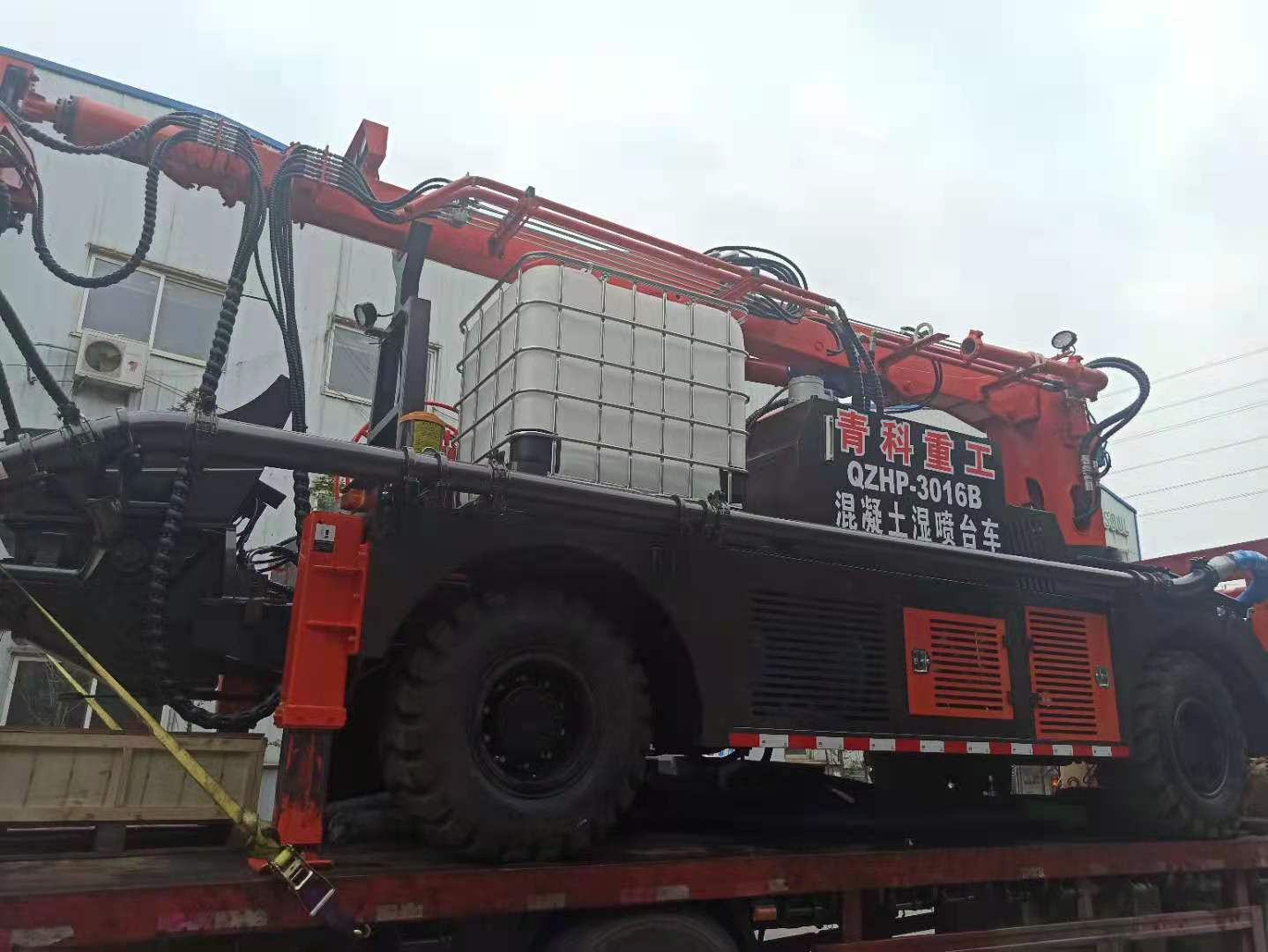 混凝土泵 青科重工 湿喷台车