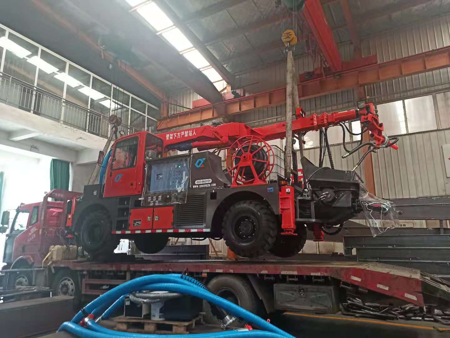 混凝土泵 青科重工 湿喷台车