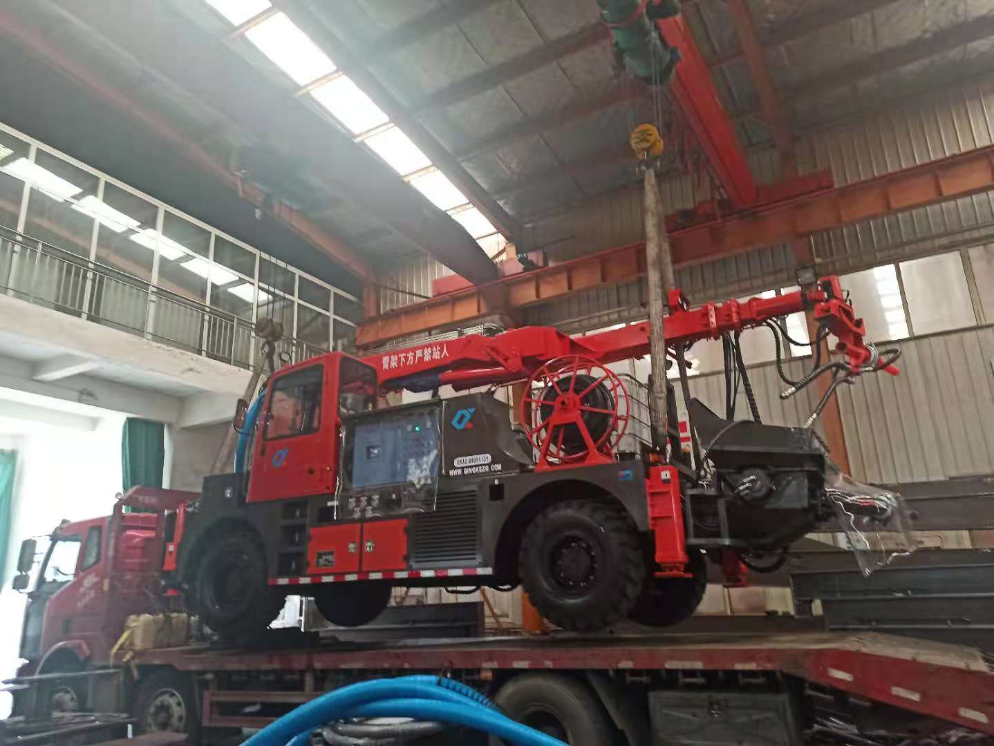 混凝土泵 青科重工 湿喷台车