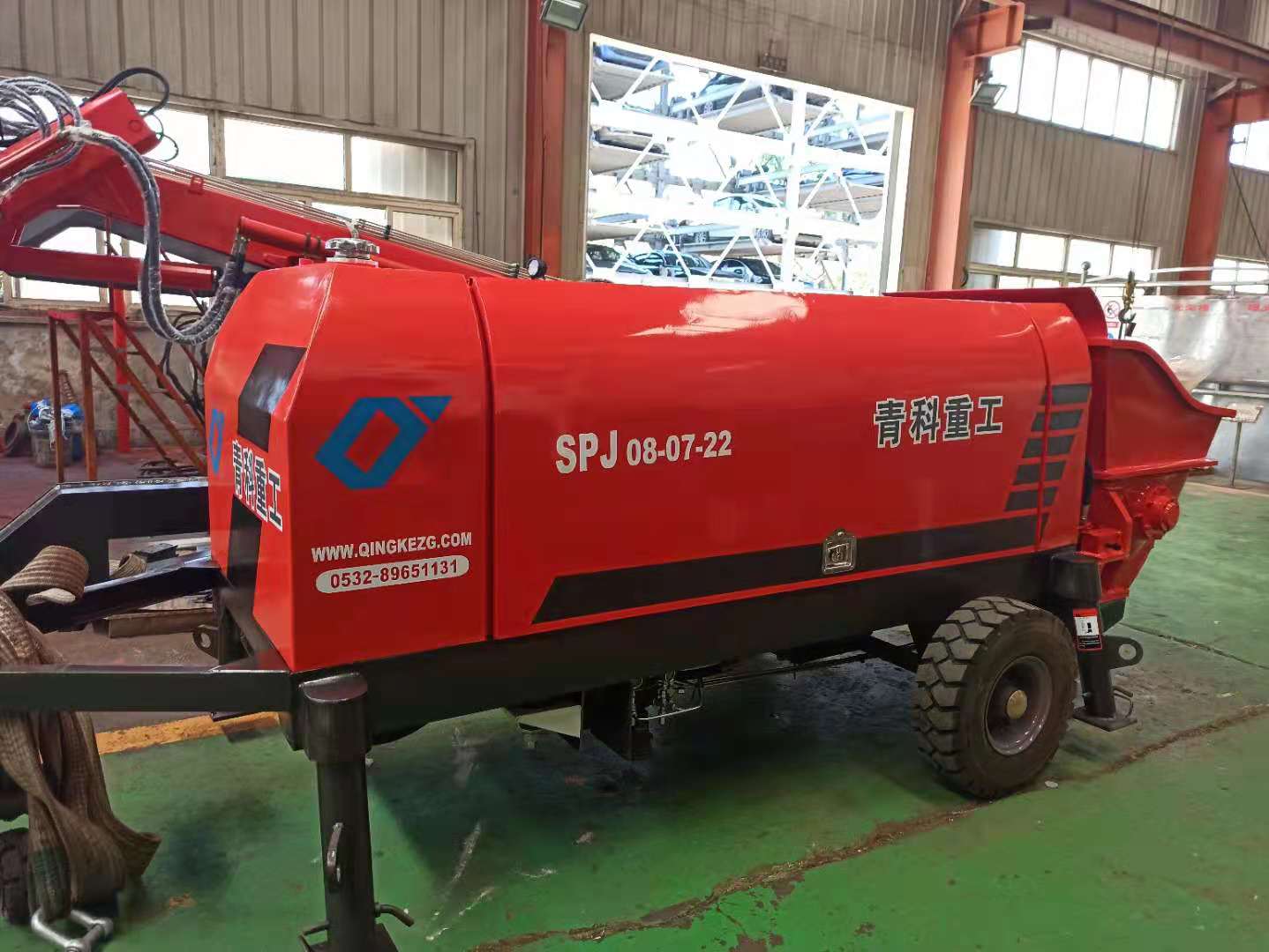 混凝土泵 青科重工 细石泵