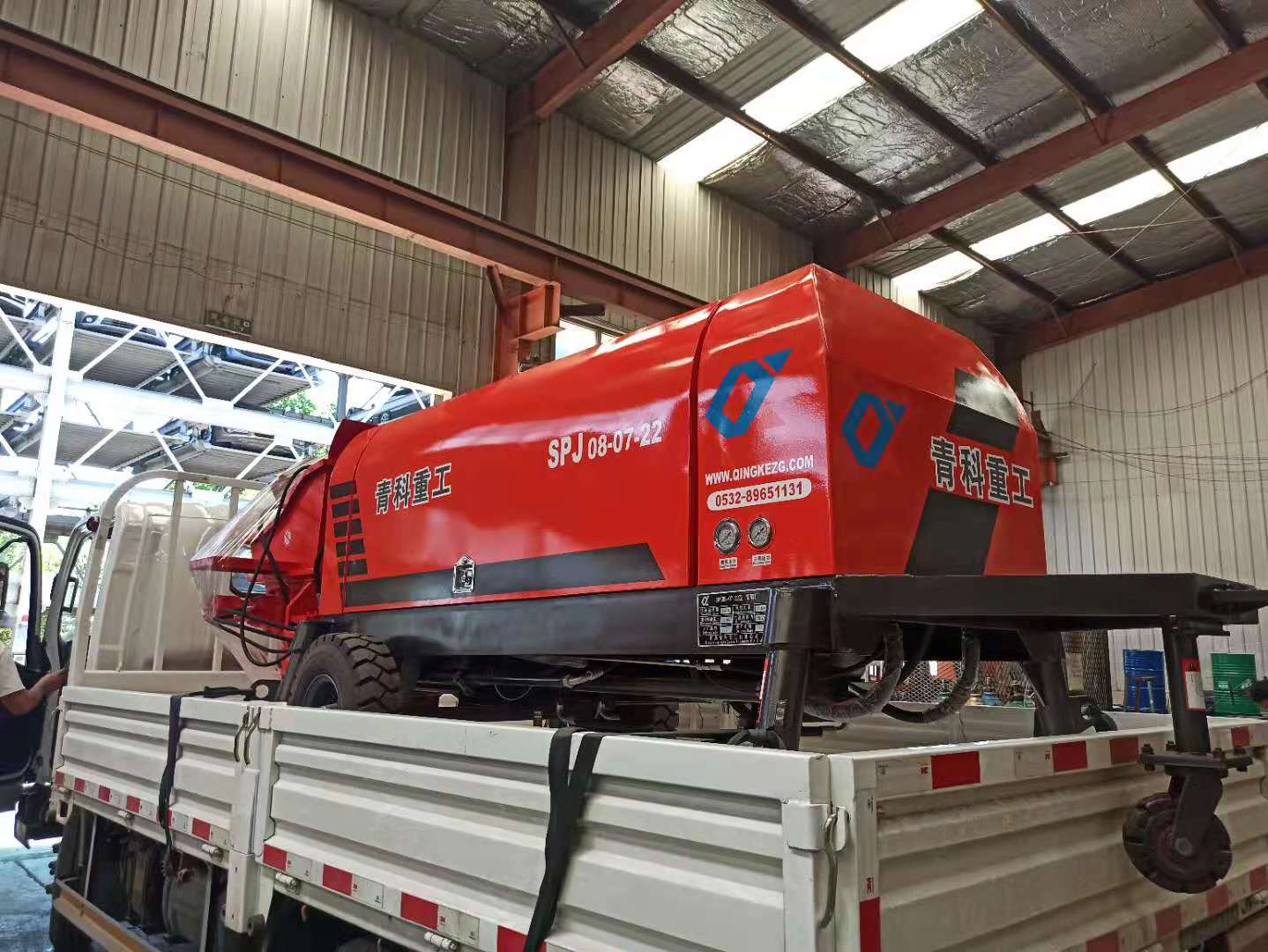 混凝土泵 青科重工 细石泵 混凝土泵 青科重工 细石泵