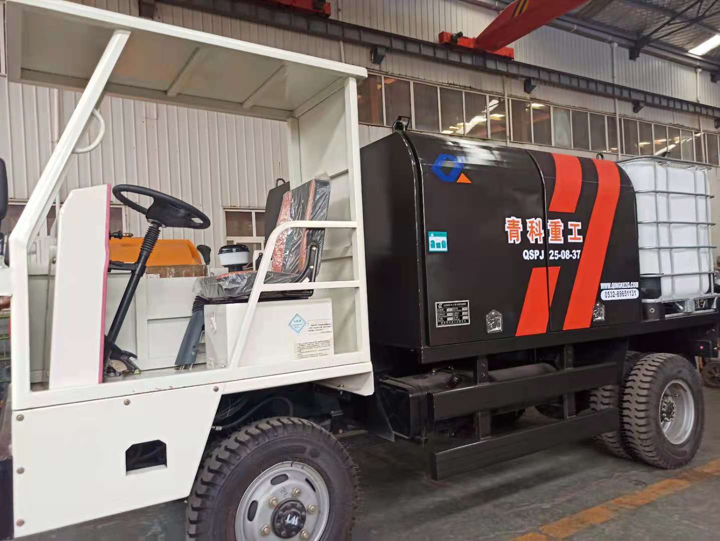 混凝土泵 湿喷台车 青科重工