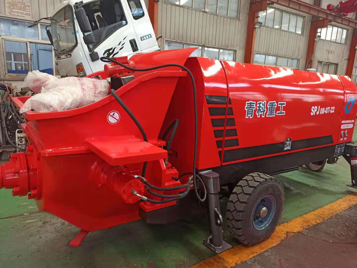 混凝土泵 青科重工 湿喷机 混凝土泵 青科重工 湿喷机