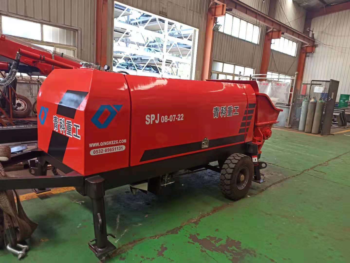 混凝土泵 青科重工 湿喷机 混凝土泵 青科重工 湿喷机