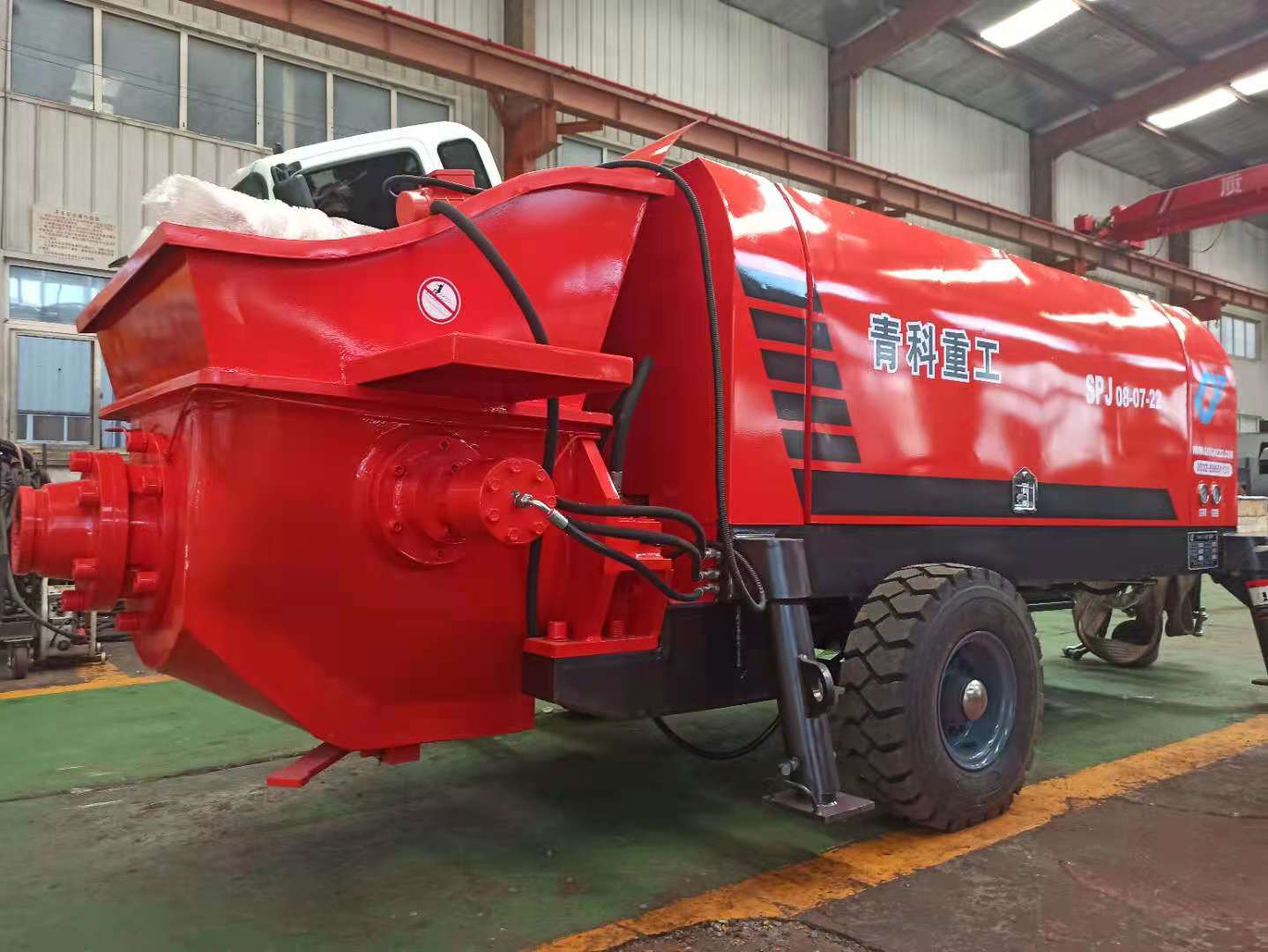 混凝土泵 青科重工 湿喷机 混凝土泵 青科重工 湿喷机