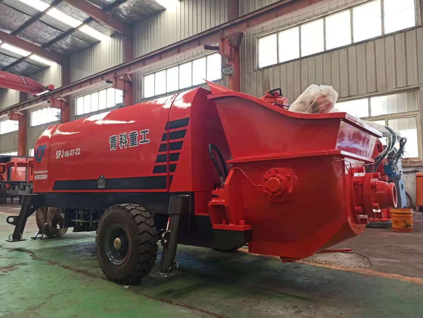 混凝土泵 青科重工 湿喷机