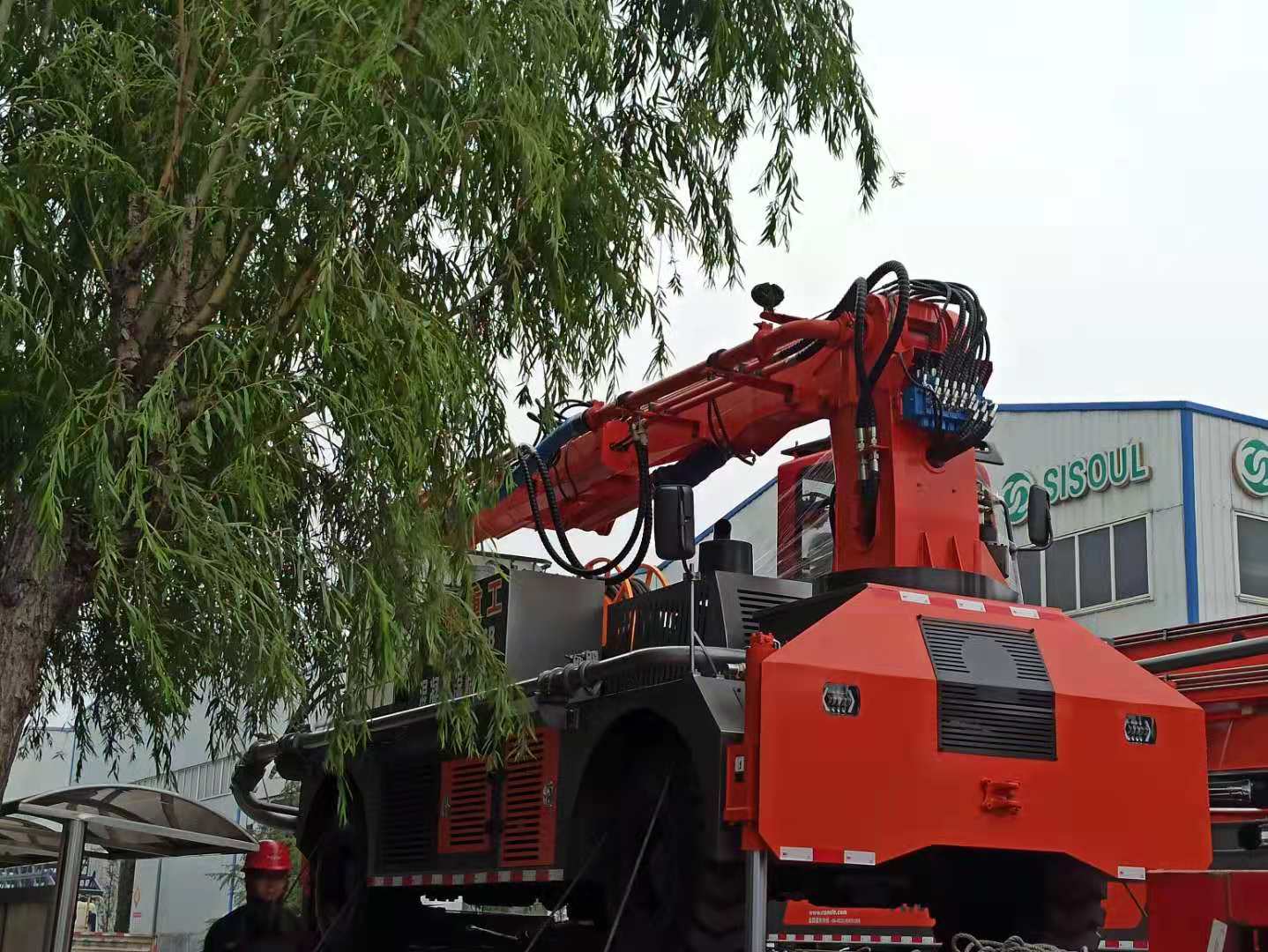 混凝土泵 青科重工 湿喷台车