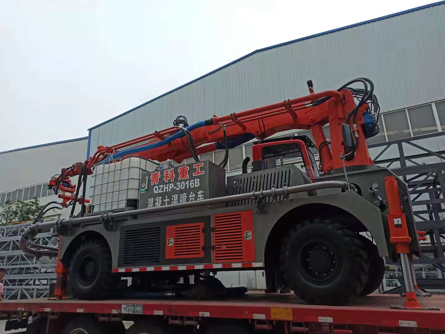 混凝土泵 青科重工 湿喷台车 混凝土泵 青科重工 湿喷台车