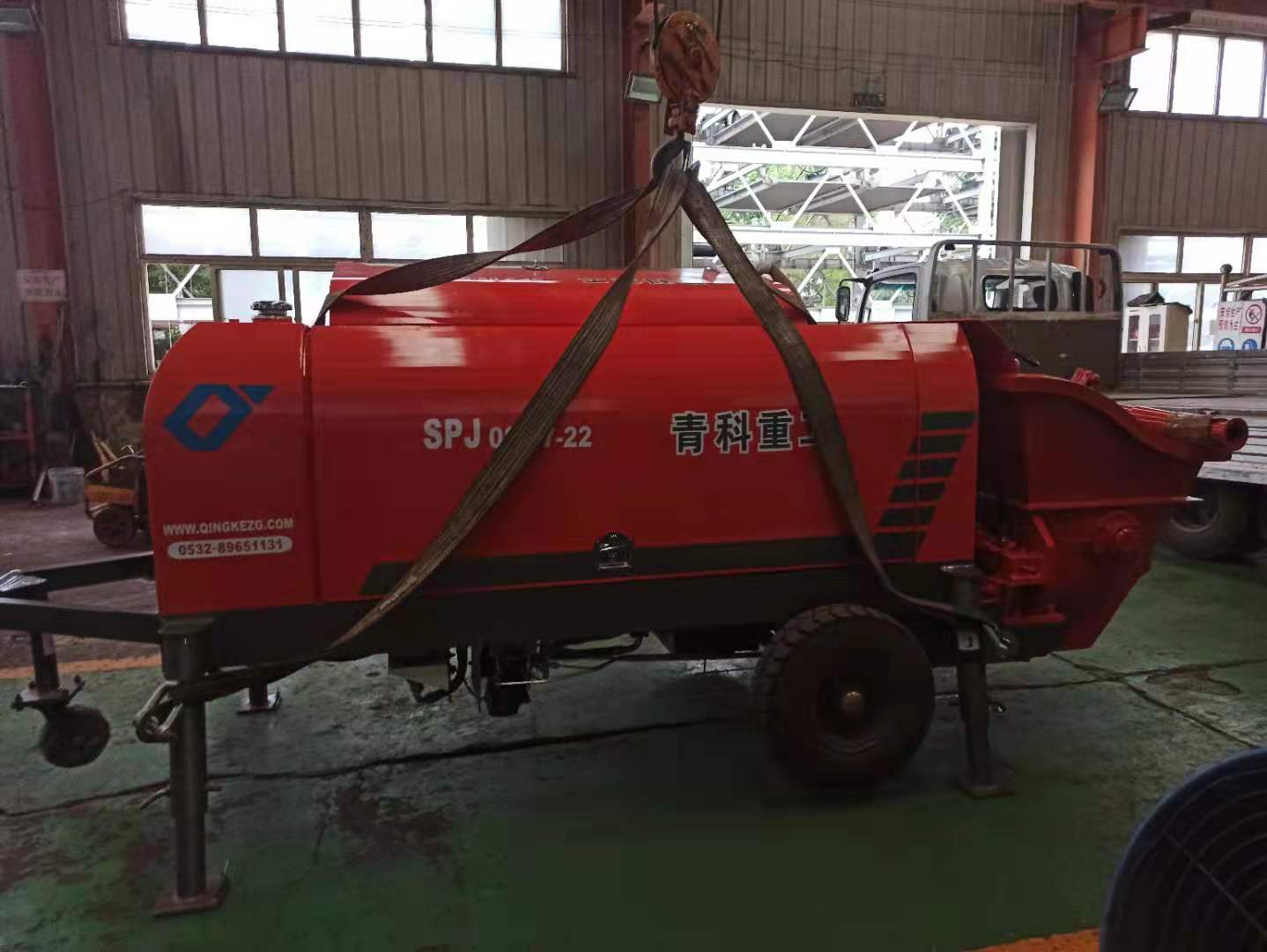 混凝土泵 湿喷台车 青科重工