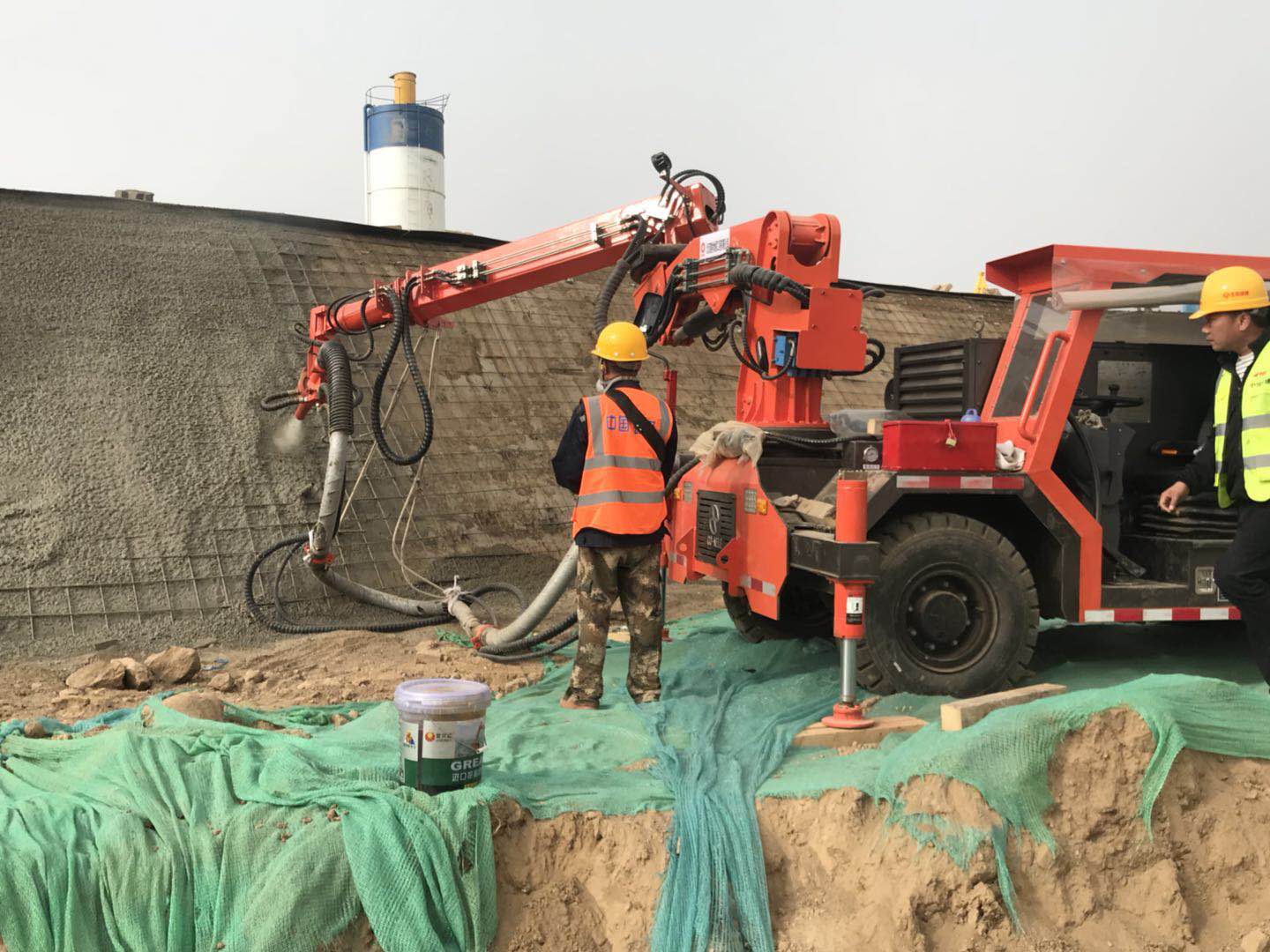 混凝土泵 湿喷台车 青科重工