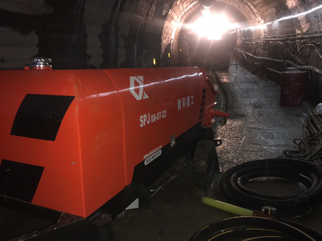 混凝土泵 青科重工 湿喷机