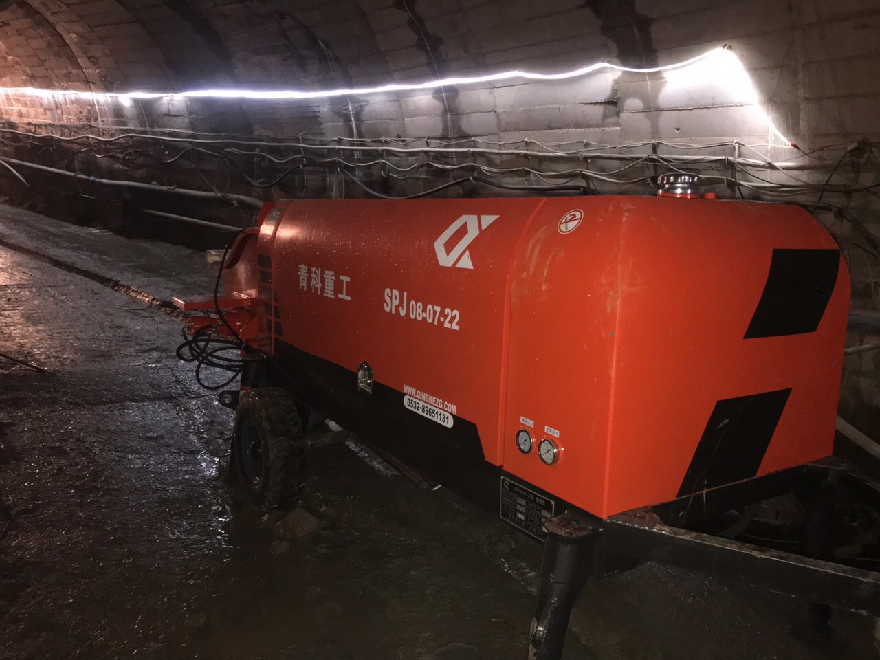 混凝土泵 青科重工 湿喷机