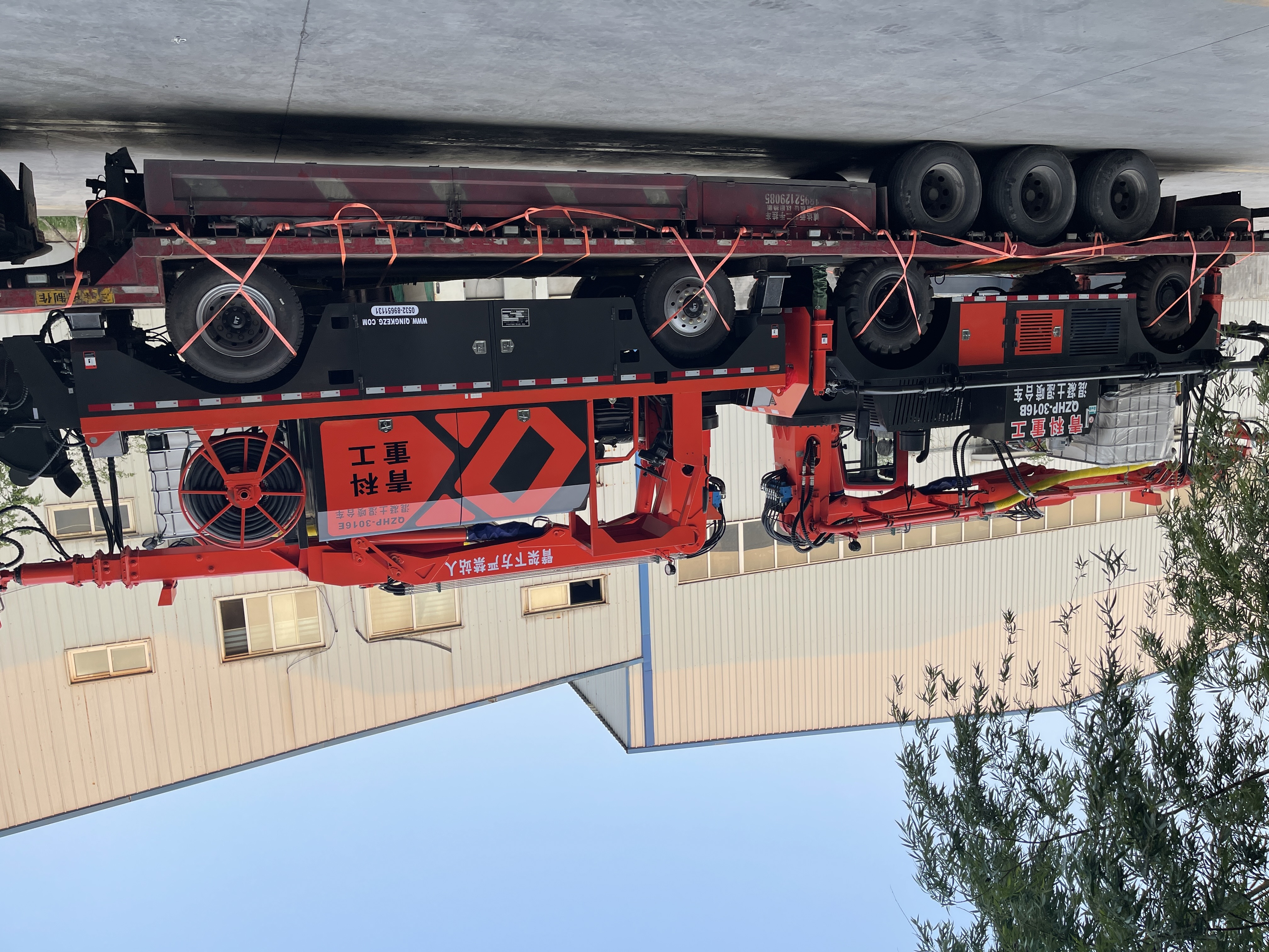 混凝土泵 湿喷台车 青科重工